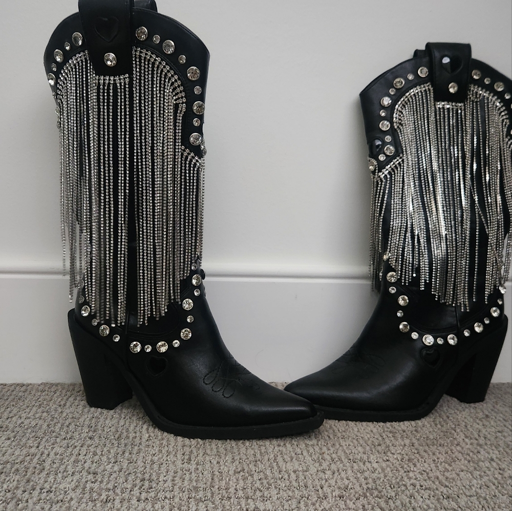 Dolls Kill women's cowboy boots